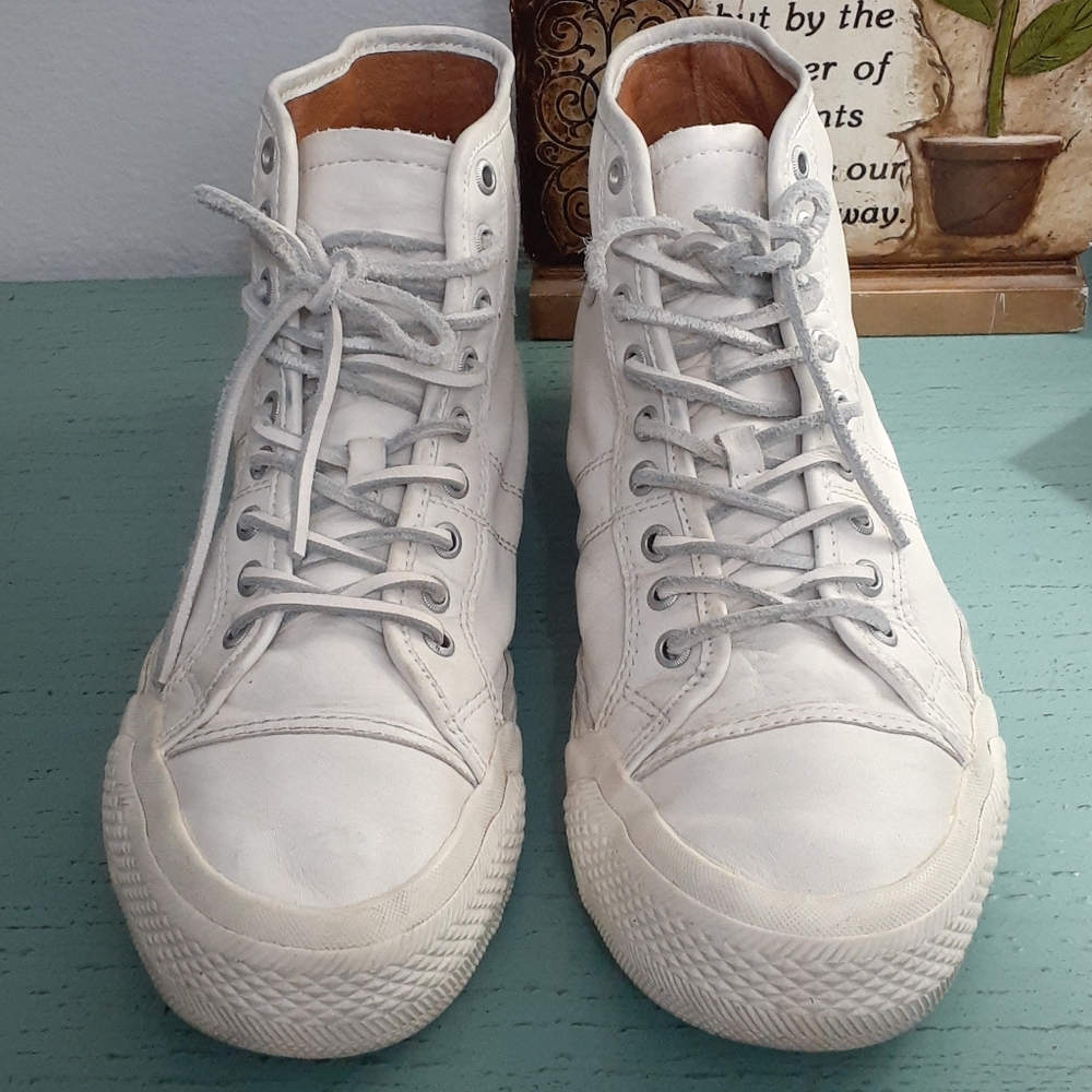 FRYE LEATHER SNEAKERS SZ 10.5 MENS